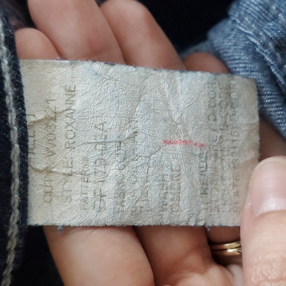 7 for all mankind Roxanne Skinny Jeans with fading - Picture 6 of 6